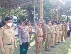 Apel Gabungan TNI-Polri Dan PNS Pemkab Bulukumba Rangka Percepatan Capaian Vaksinasi Covid-19 Kab.Bulukumba