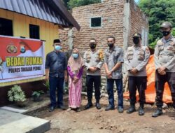 Resmikan Pembangunan Bedah Rumah, Kapolres Takalar : Semoga Bermanfaat
