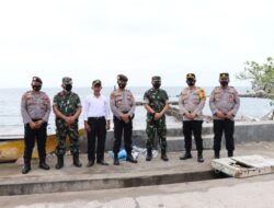 Pasca Gempa Magnitudo 7,4 di Larantuka NTT, Kapolres dan Dandim Patroli Daerah Pesisir