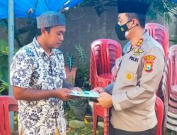 Kapolres Takalar Melayat Ke Rumah Duka Ibu Dari Anggotanya Yang Meninggal Dunia