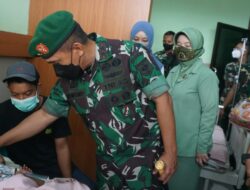 Pangdam Hasanuddin Sambangi Salma Bocah Kelainan Atresia Ani Sebelum Dioperasi