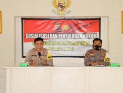 Sosialisasai Perkap NO 2 Dan Penyuluhan Hukum Personil Polres Buol