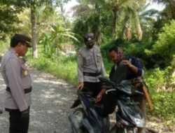 Dukung Operasi Madago Raya Di Poso Satwil Imbangan Lakukan Patroli Dan Razia Di Perkampungan