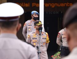 Pimpin Apel Pagi, Kapolres Takalar Tekankan Disiplin Kepada Personel