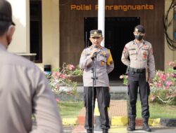 Pimpin Apel Pagi, Wakapolres Tekankan Anggota Taat Aturan dan Loyal Terhadap Pimpinan