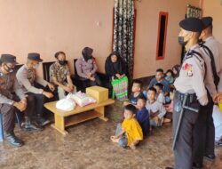 Jelang HUT Bhayangkara Ke 76, Sat Binmas Anjangsana Ke Panti Asuhan