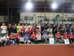 Kapolda Sulsel Tutup Kejuaraan Tennis Beregu dan Perorangan Kapolda Cup Dalam Rangka Hari Bhayangkara Ke-76