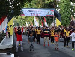 Guna Tingkatkan Soliditas & Sinergitas, Kodim 1426 Takalar Selenggarakan HUT Bhayangkara Ke 76