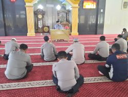 Binrohtal Rutin Polres Takalar Untuk Menciptakan Karakter Anggota Polri Yang Lebih Humanis