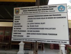 Proyek Dinas Pendidikan di Duga Mark UP Ini Merupakan Program Kerja Tipikor Dan Mabes Polri.