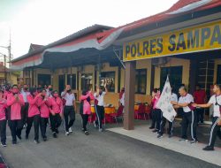 Polres Sampang Gelar Lomba Agustusan Dalam Rangka Dirgahayu Republik Indonesia Yang Ke-77 Tahun