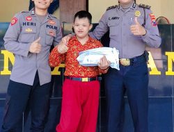 Lama Tidak Di Kunjungi Anak Tunagrahita Nekat Cari Aipda Amri Ke Polres Sampang Polda Jatim