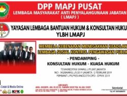 KETUM LEMBAGA MASYARAKAT ANTI PENYALAHGUNAAN JABATAN MEMBUAT SURAT KETERBUKAAN PUBLIK UNTUK DI KLARIFIKASI PRESIDEN.RI DAN KEMENTRIAN.RI.