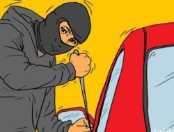 Spesialis Pencuri Aki Mobil Parkir Nyaris Tewas Di Amuk Massa