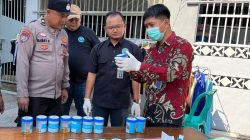 Cegah Peredaran Narkoba, Rutan Kelas 11B Kota Agung Tes Urine Tahanan