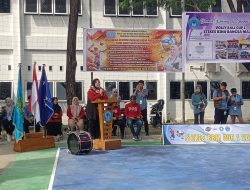 Pembukaan Turnamen Bola voli STIKES Bina Bangsa majene Cup I Tahun 2026. “Tema” Berjuang menaklukkan lawan Junjung Tinggi Sportivitas