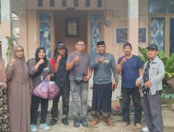 Tunjukkan kepedulian sesama insan pers, Pengurus IJS DPW dan kabag SDA sambangi Kediaman Pimpinan Redaksi Garudapos. id Sulbar